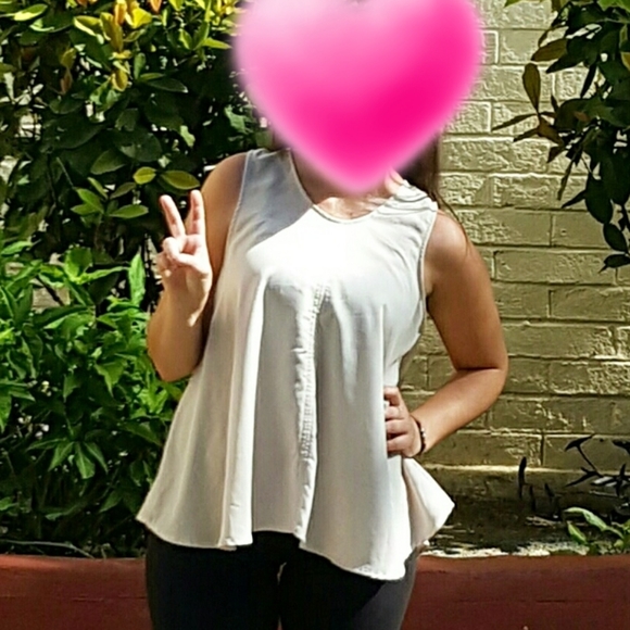 (2/$16) Flowy Tan Tank Top - Picture 5 of 11